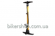 Насос підлоговий ONRIDE AirBlow сталевий з манометром макс.тиск 160 PSI голівка під FV/AV